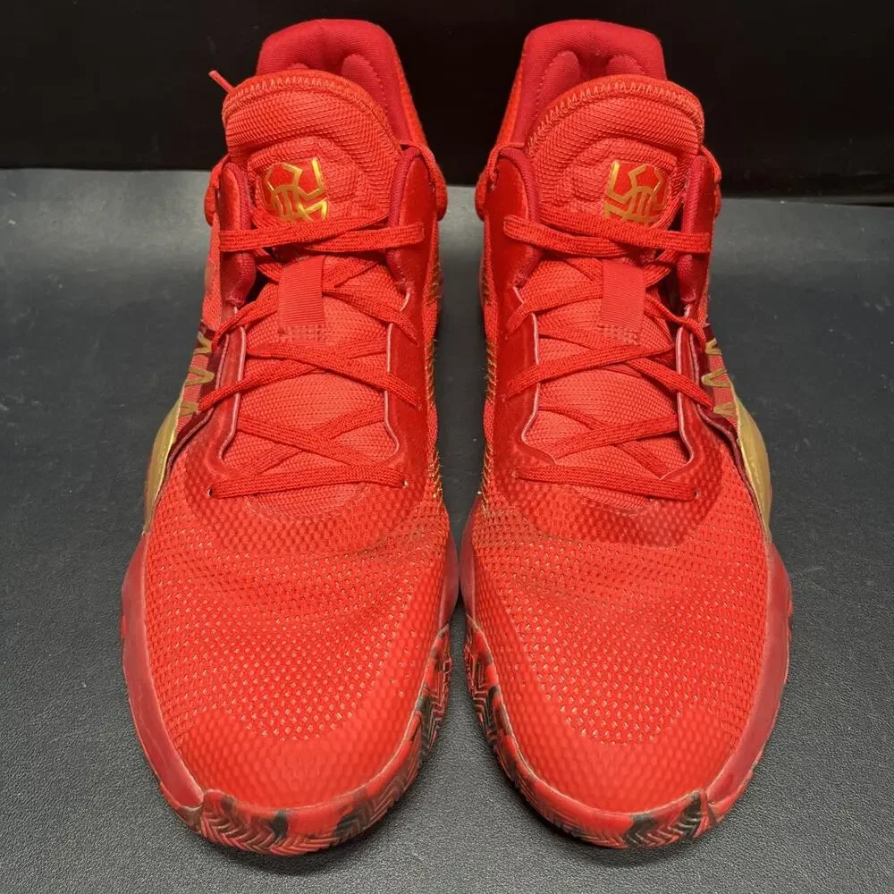 Adidas D.O.N. Issue 1 Iron Spider Marvel Red Gold Men's Size 13 EG0490 Spiderman